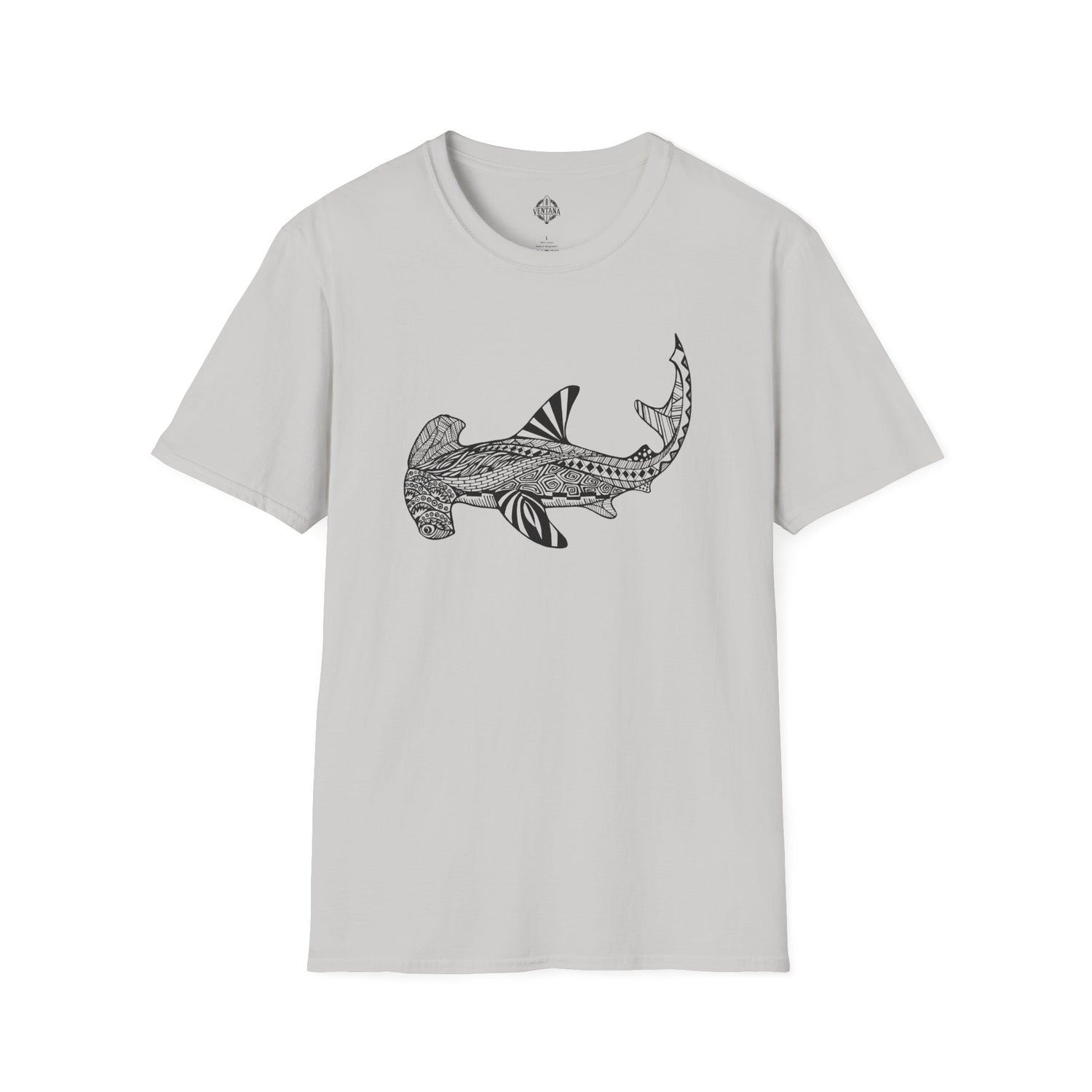 Ventangle Hammerhead Unisex - Soft Style U.S. Cotton T-Shirt