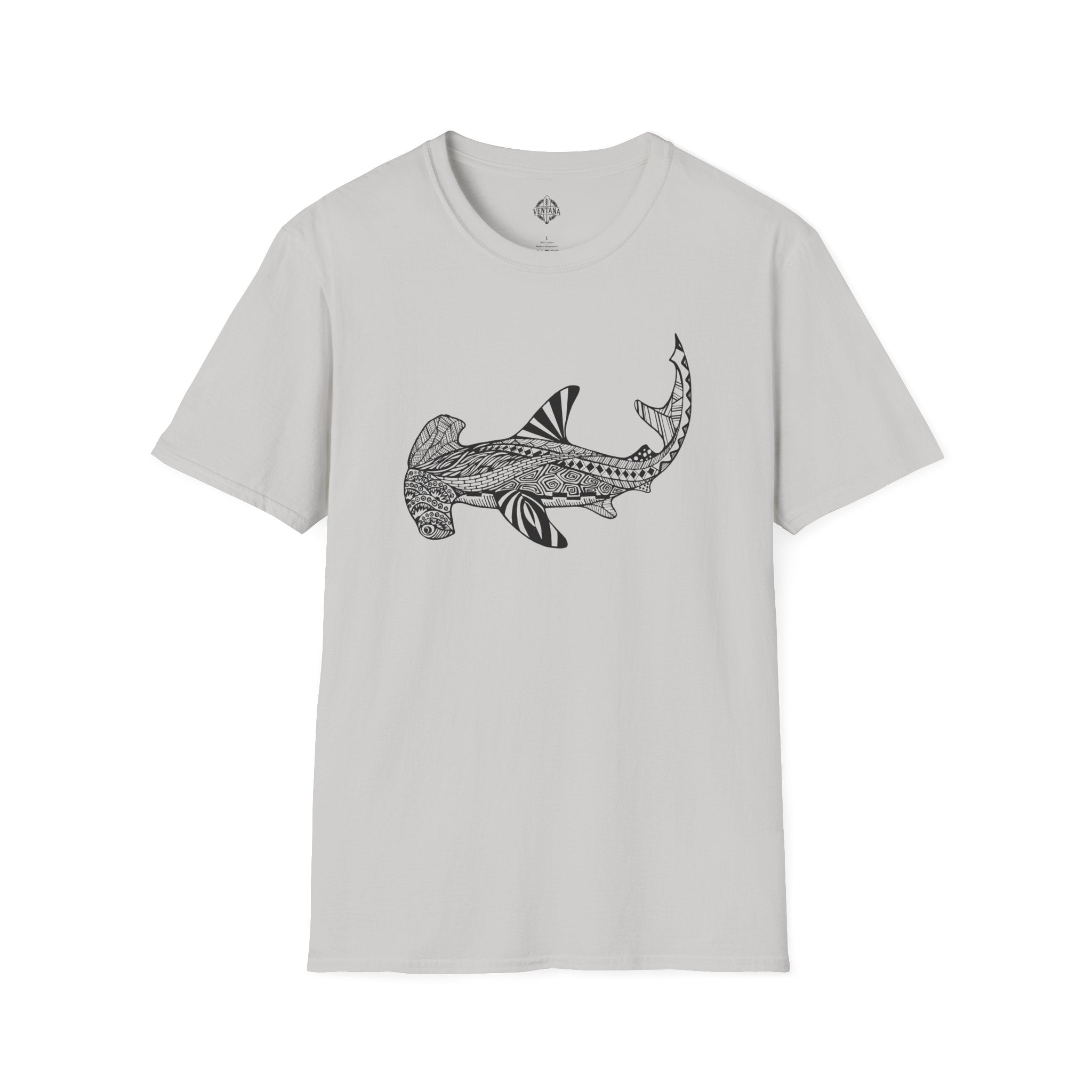 Ventangle Hammerhead Unisex - Soft Style U.S. Cotton T-Shirt