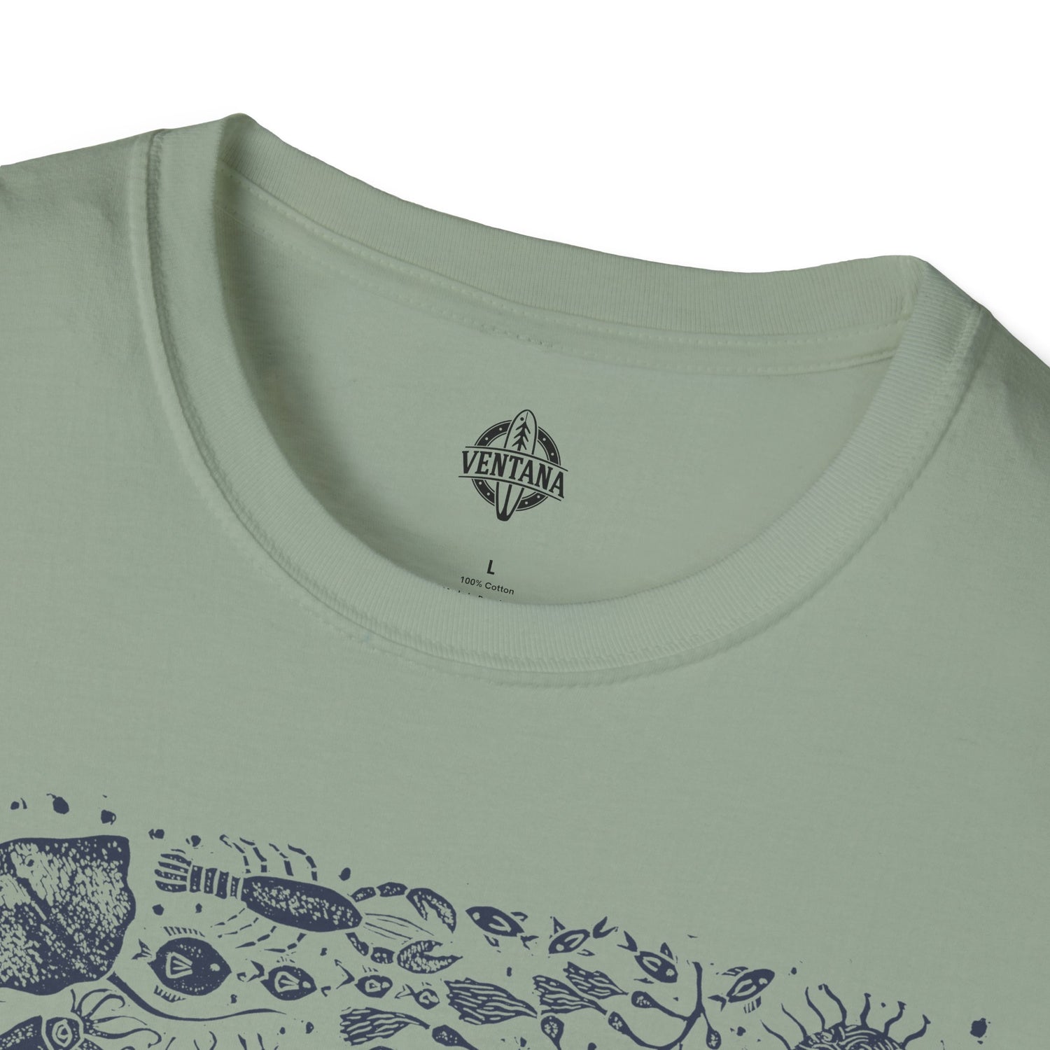 Ventana Marine Life by Lili Arnold Unisex - Soft Style U.S. Cotton T-Shirt