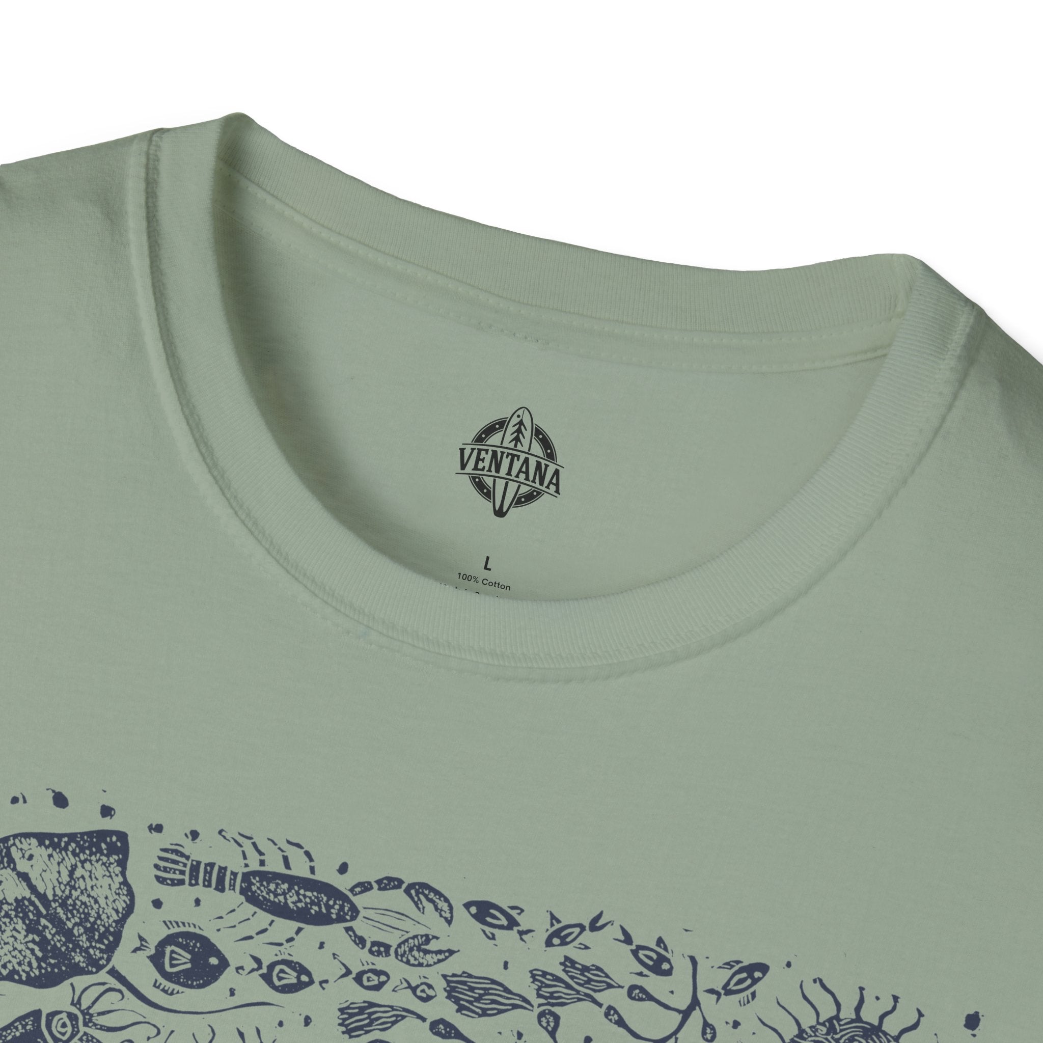 Ventana Marine Life by Lili Arnold Unisex - Soft Style U.S. Cotton T-Shirt