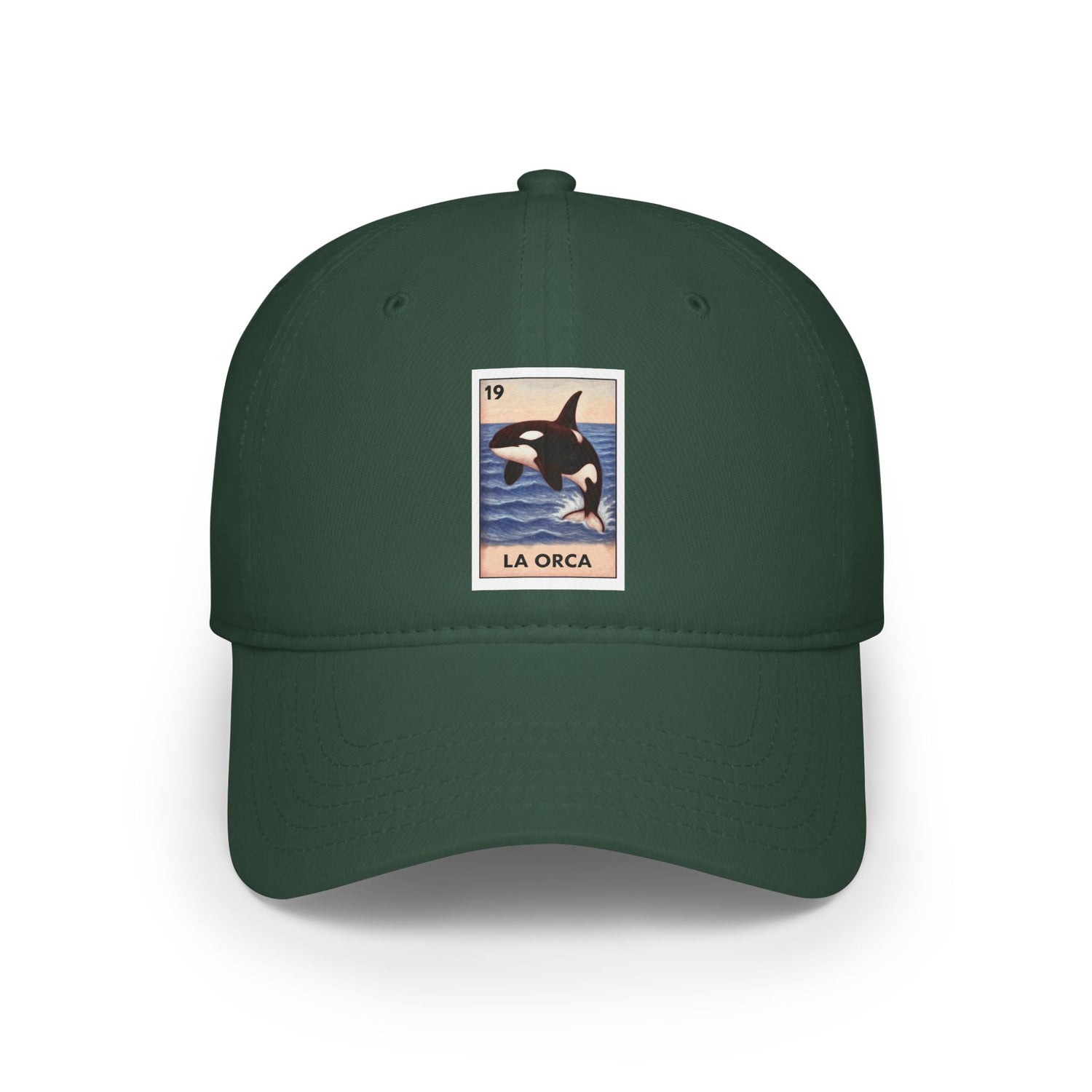 Orca Lotería Unisex - 100% Cotton Baseball Cap (La Orca)