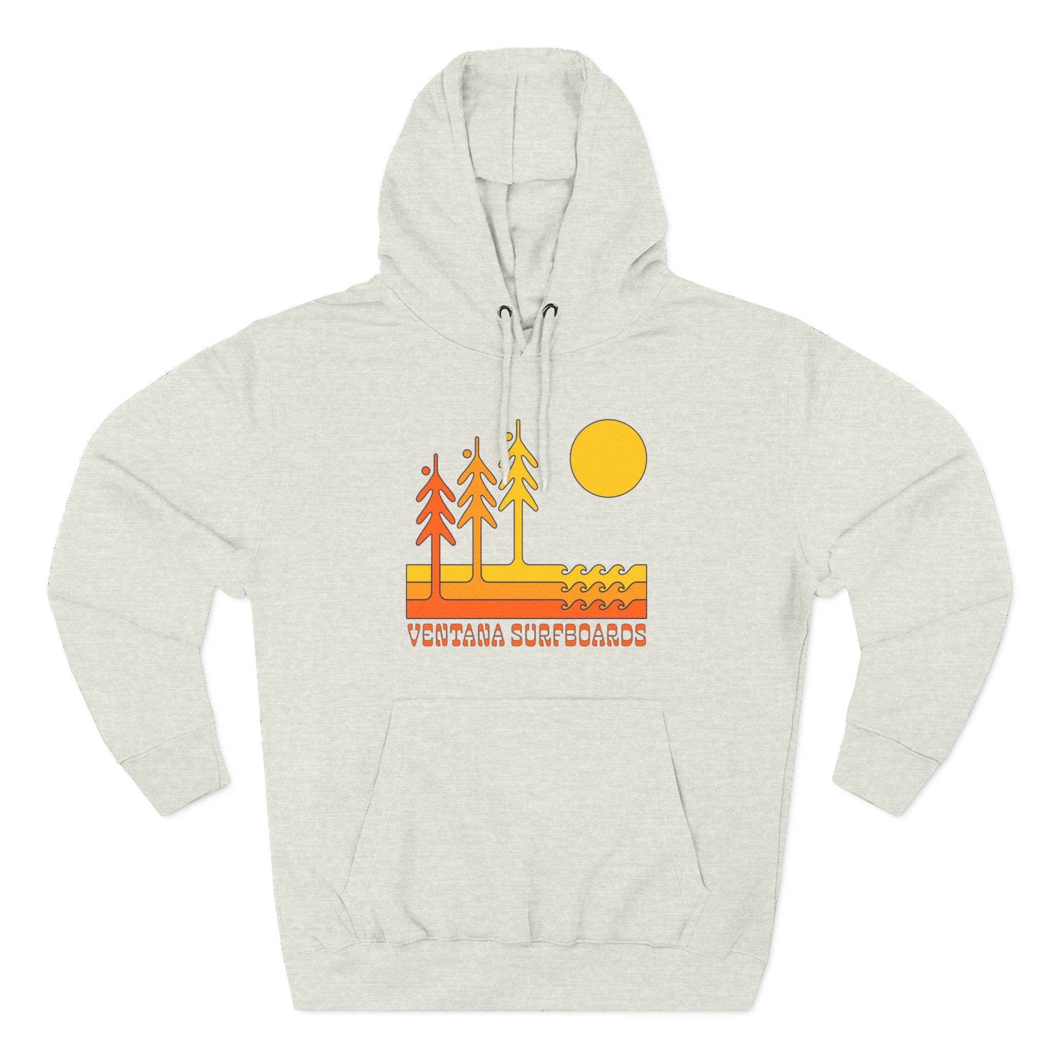 Ventana Circa 78 Unisex - Pull-Over Cotton Blend Fleece Hoodie