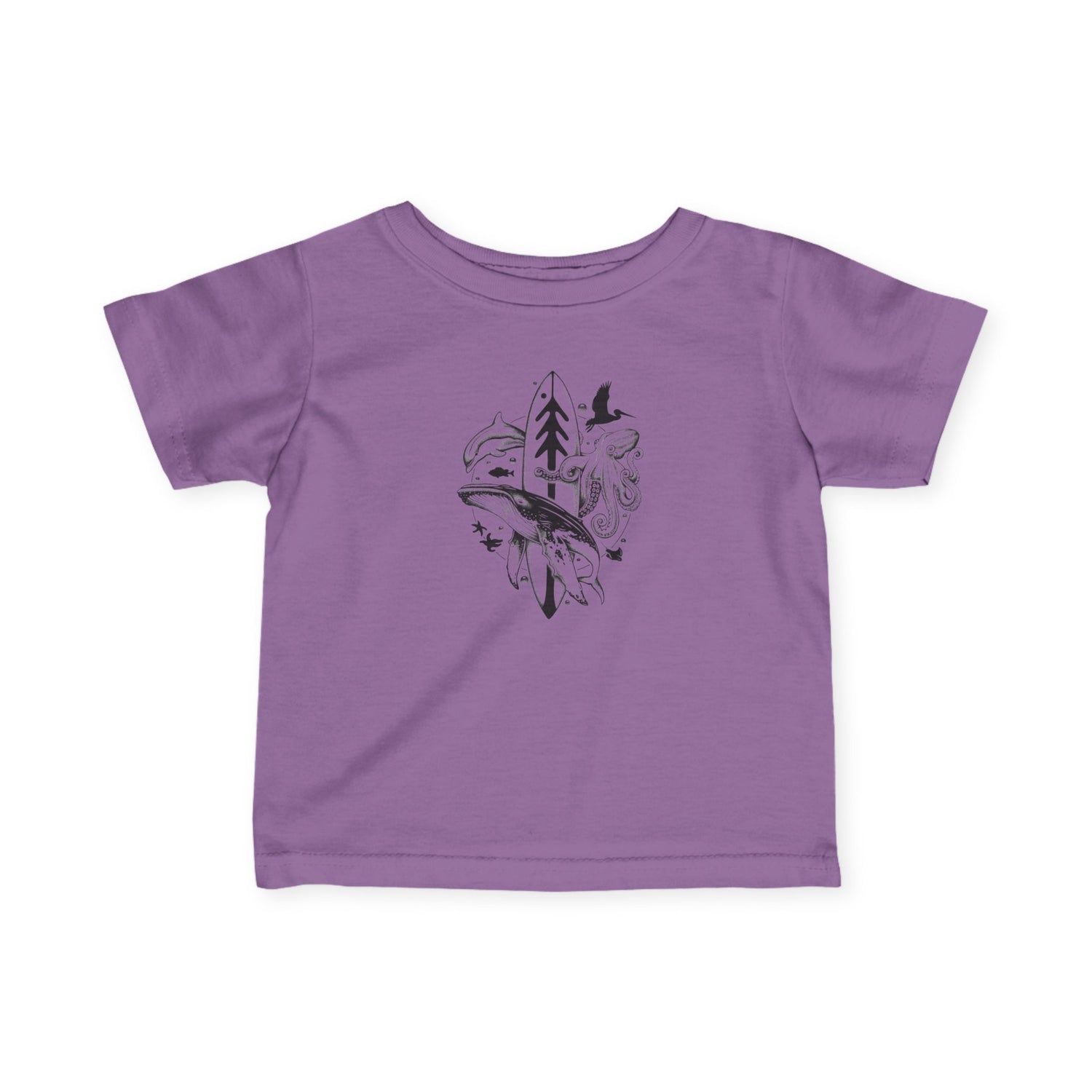 Ventana Monterey Bay by Thiago Bianchini - Infant 100% Cotton T-Shirt