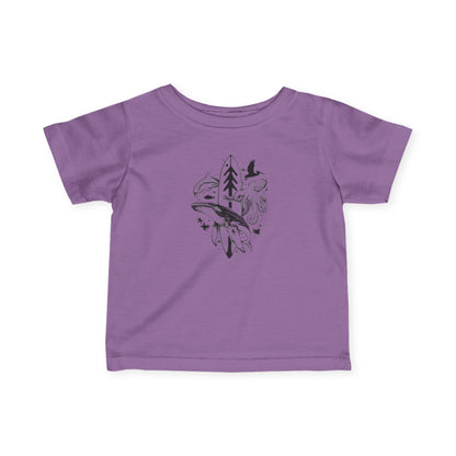 Ventana Monterey Bay by Thiago Bianchini - Infant 100% Cotton T-Shirt