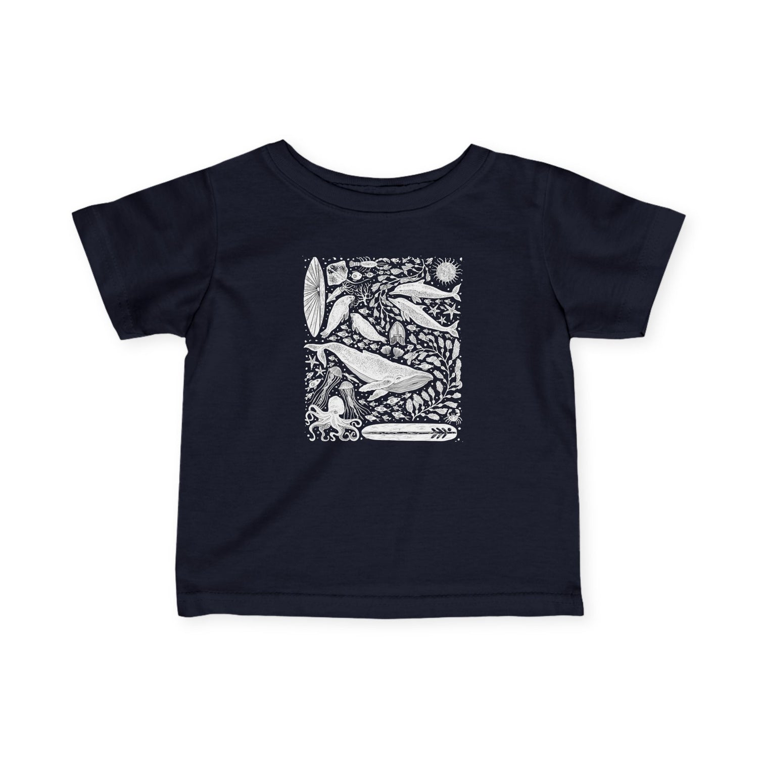 Ventana Marine Life by Lili Arnold - Infant 100% Cotton T-Shirt