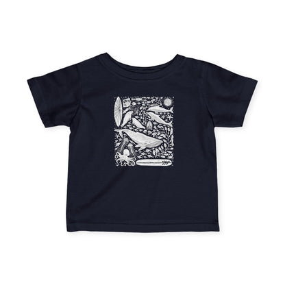 Ventana Marine Life by Lili Arnold - Infant 100% Cotton T-Shirt