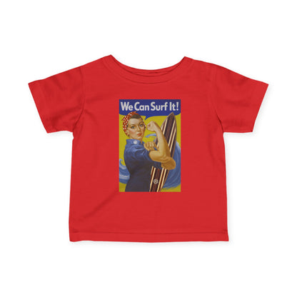 Rosie the Surfer - Infant 100% Cotton T-Shirt