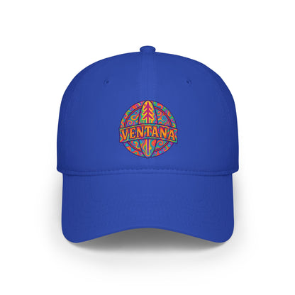 Ventana Psychedelic Treefish Logo - 100% Cotton Baseball Cap