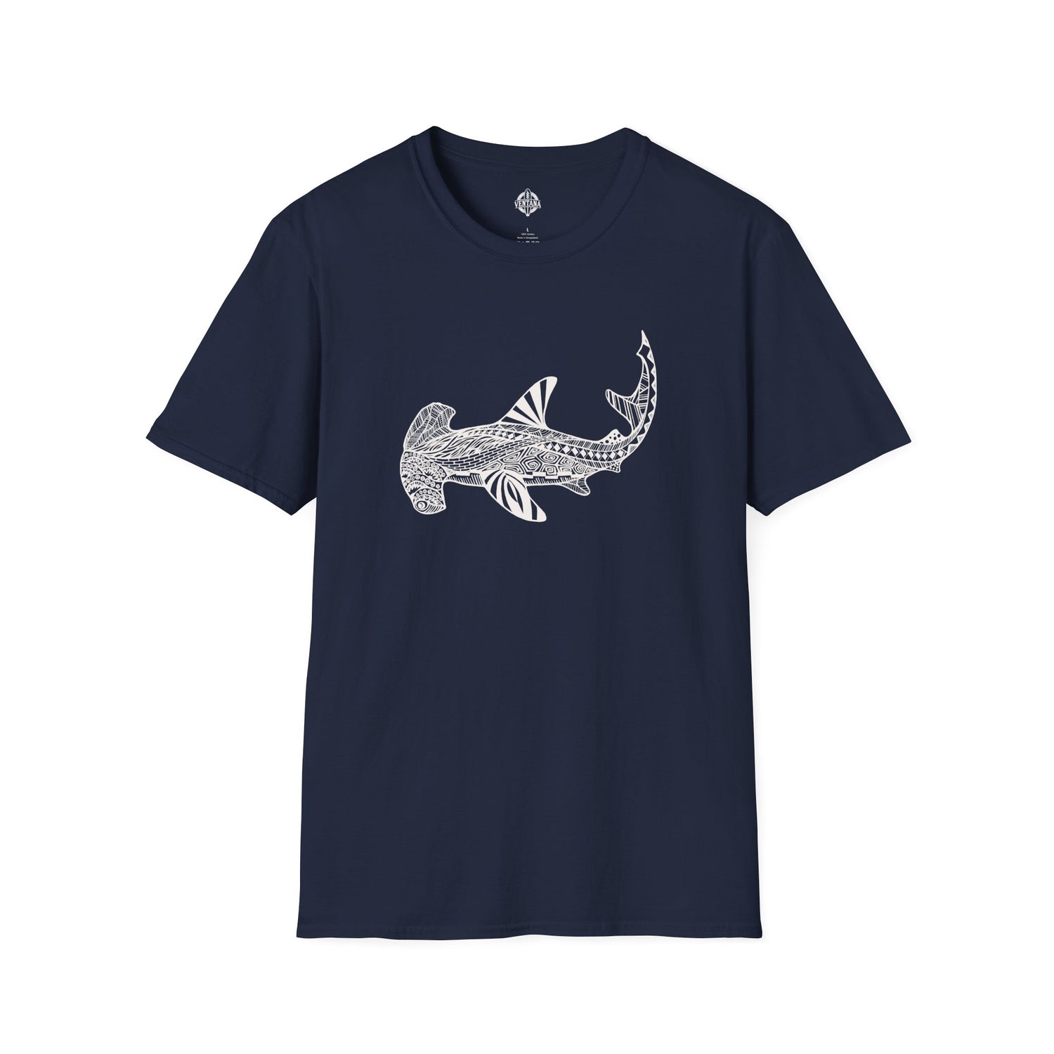 Ventangle Hammerhead Unisex - Soft Style U.S. Cotton T-Shirt