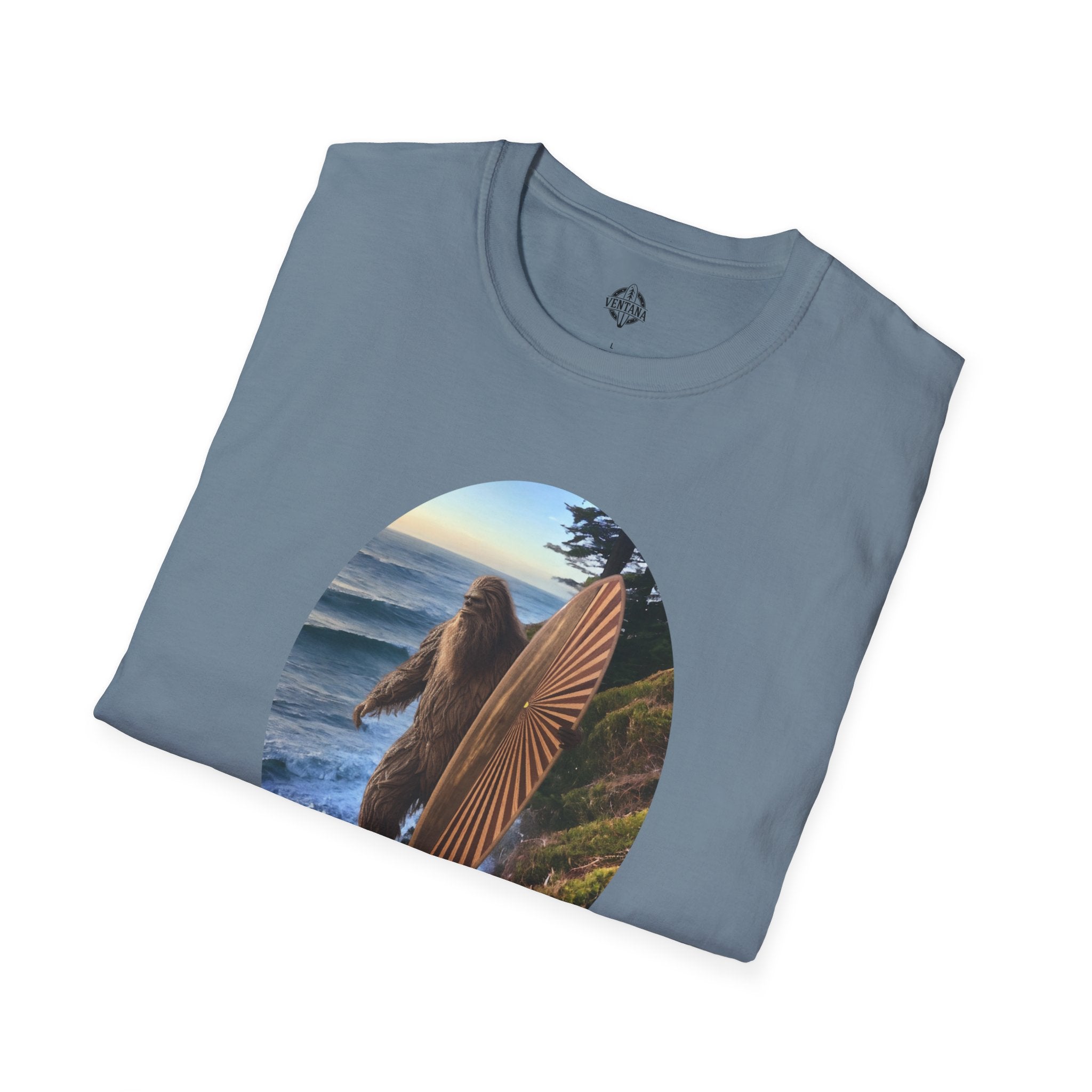 Ventana Real Surfsquatch Unisex - U.S. Cotton T-Shirt