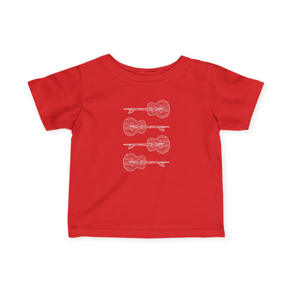 Ventana Santa Cruz Guitar Collab - Infant 100% Cotton T-Shirt