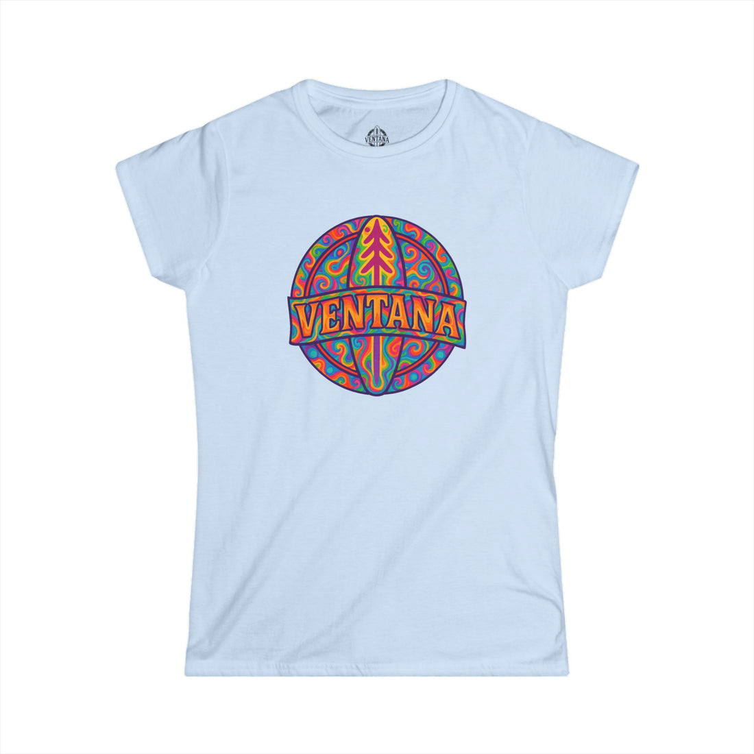 Ventana Psychedelic Treefish Logo - Women&