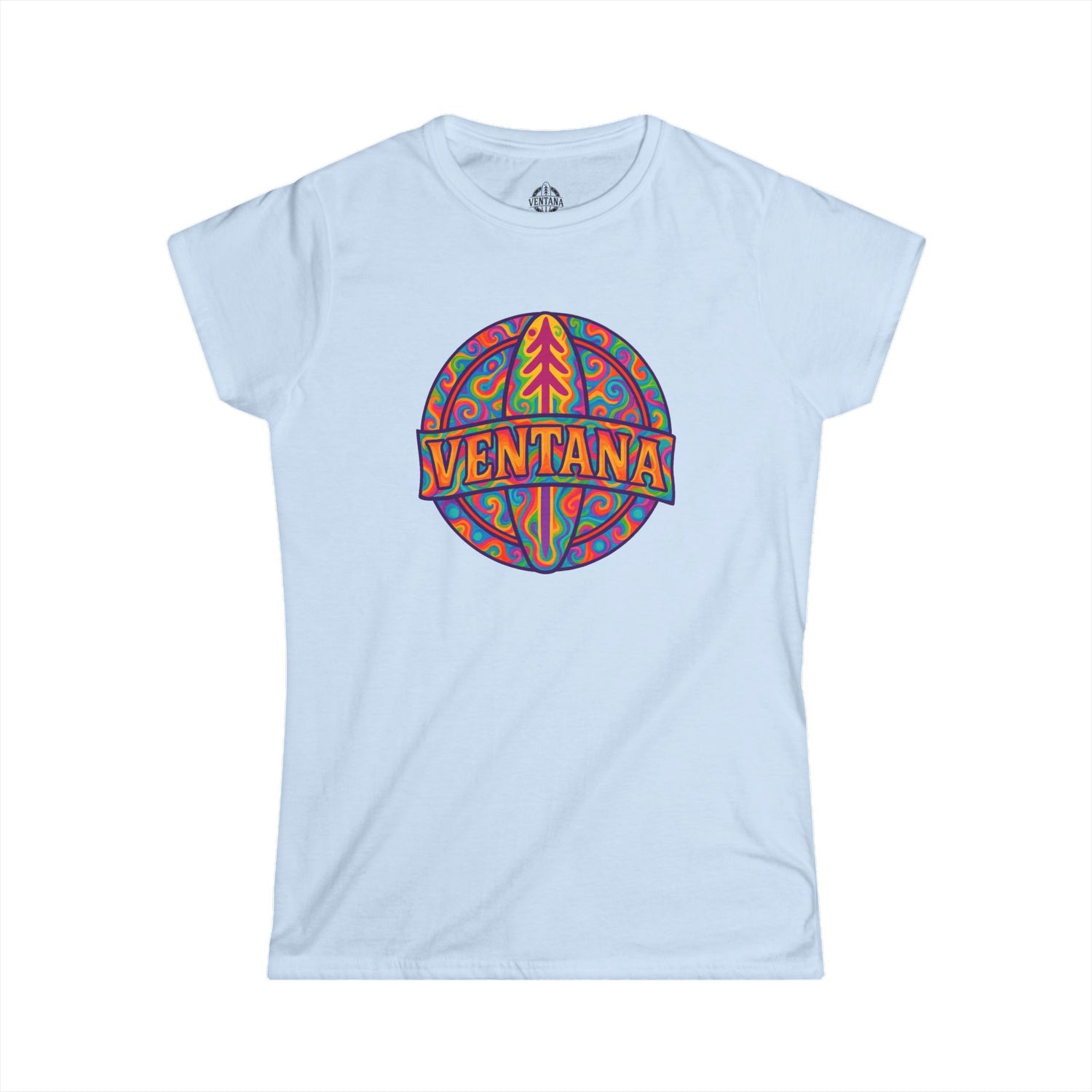 Ventana Psychedelic Treefish Logo - Women&