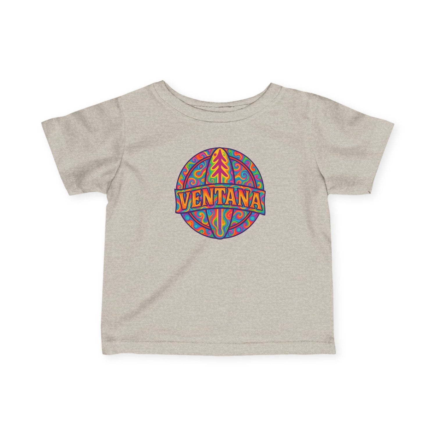 Ventana Psychedelic Treefish Logo - Infant 100% Cotton T-Shirt