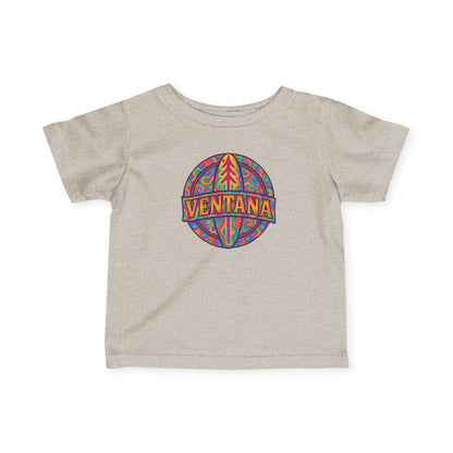 Ventana Psychedelic Treefish Logo - Infant 100% Cotton T-Shirt