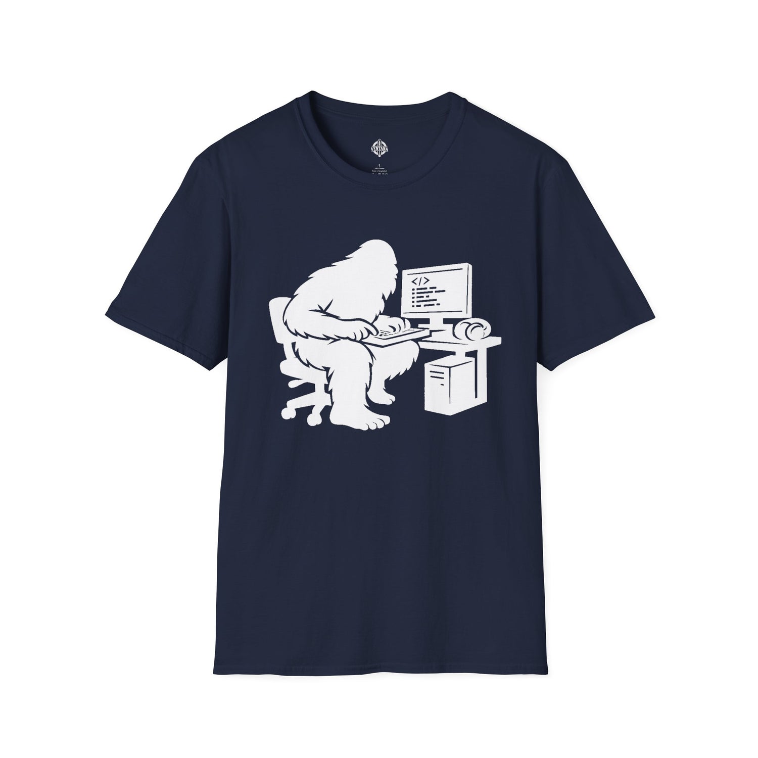 Ventana Codesquatch Unisex - U.S. Cotton T-Shirt