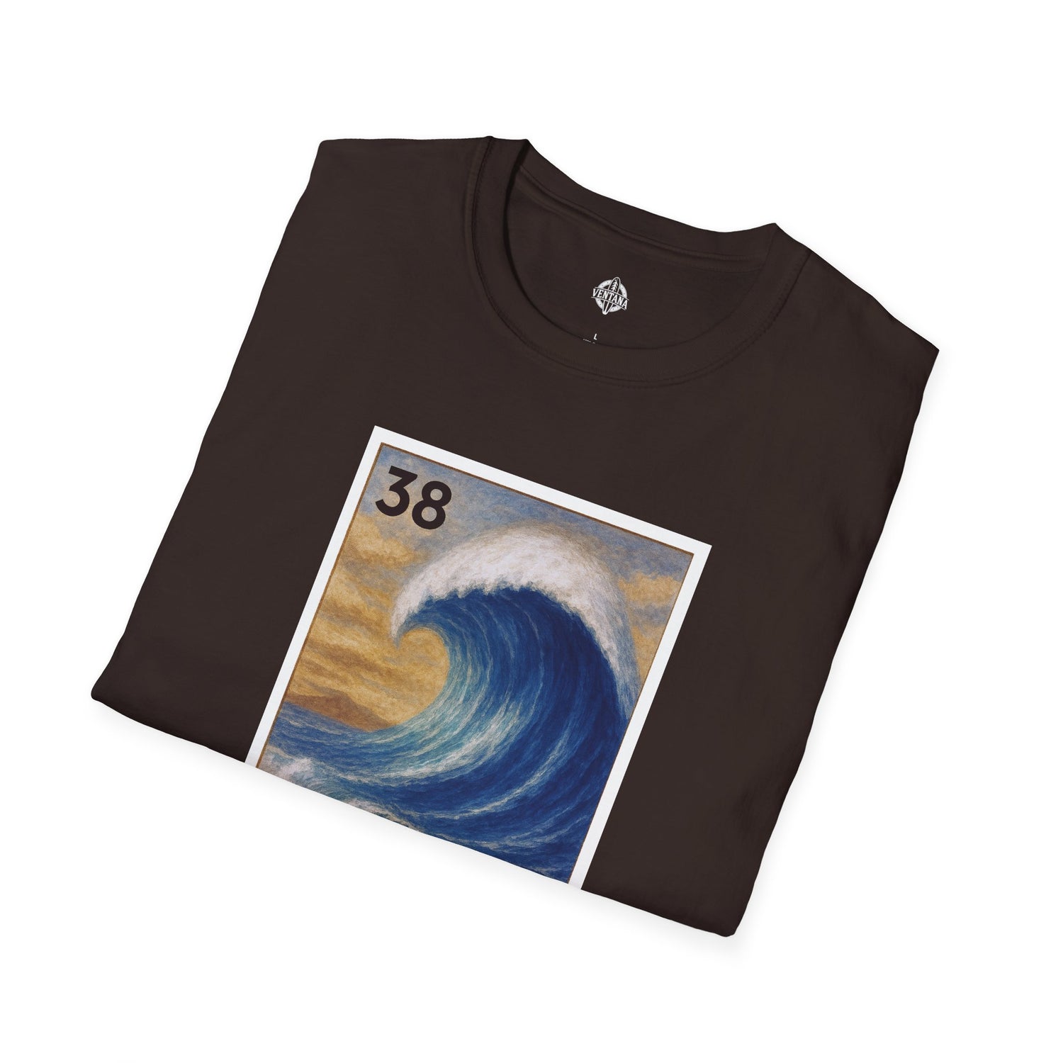 Wave Lotería Unisex - Soft Style U.S. Cotton T-Shirt (La Ola)