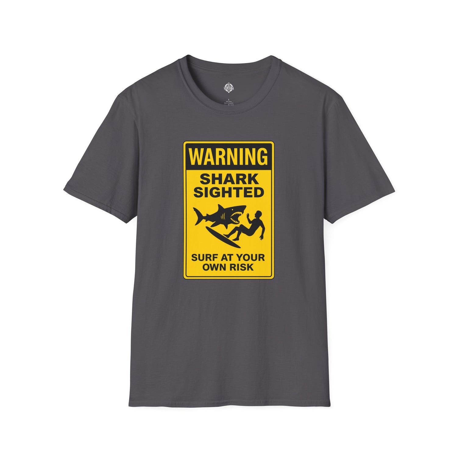 Shark Sighted Unisex - Soft Style U.S. Cotton T-Shirt