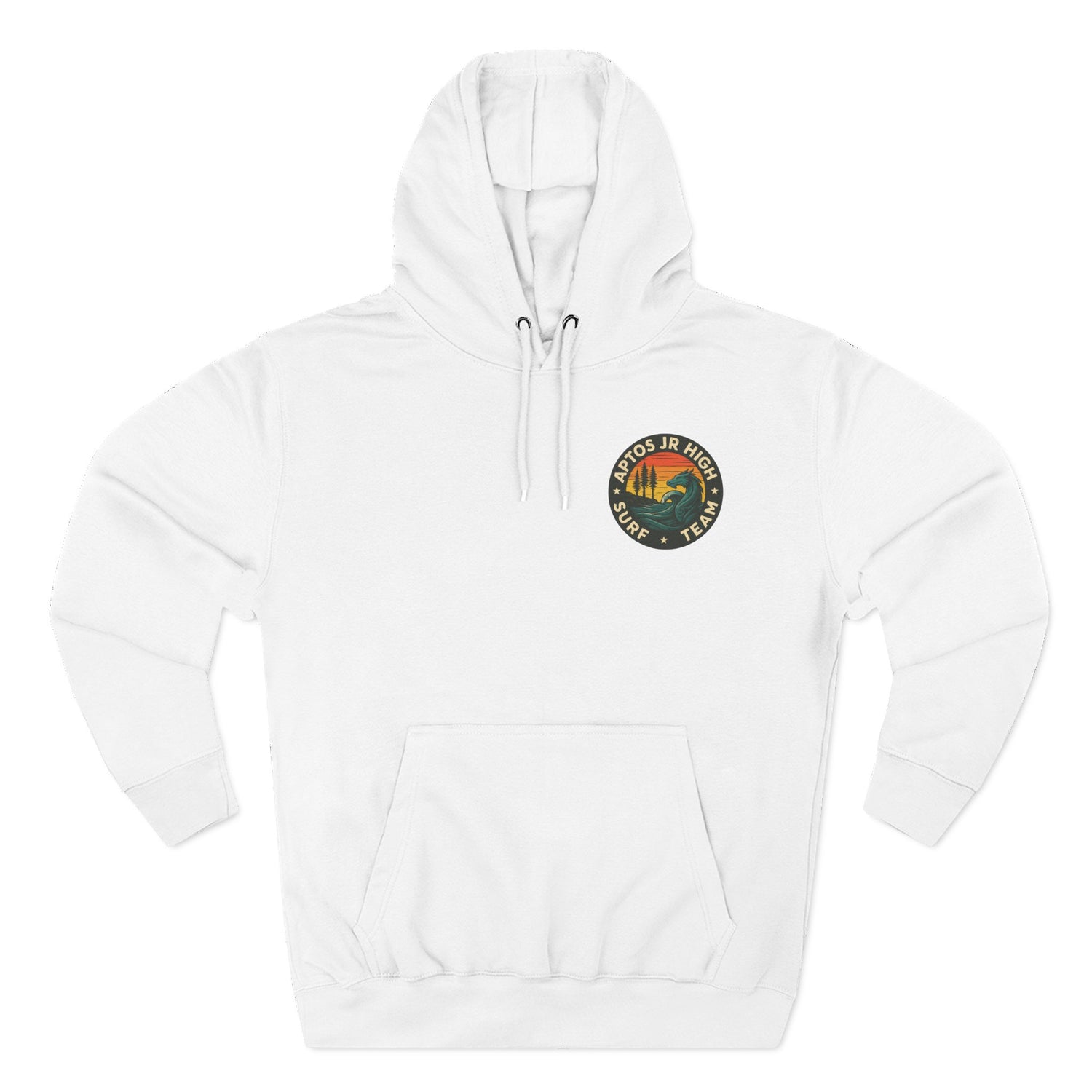 Aptos Junior High Surf Team Unisex - Pull-Over Cotton Blend Fleece Hoodie