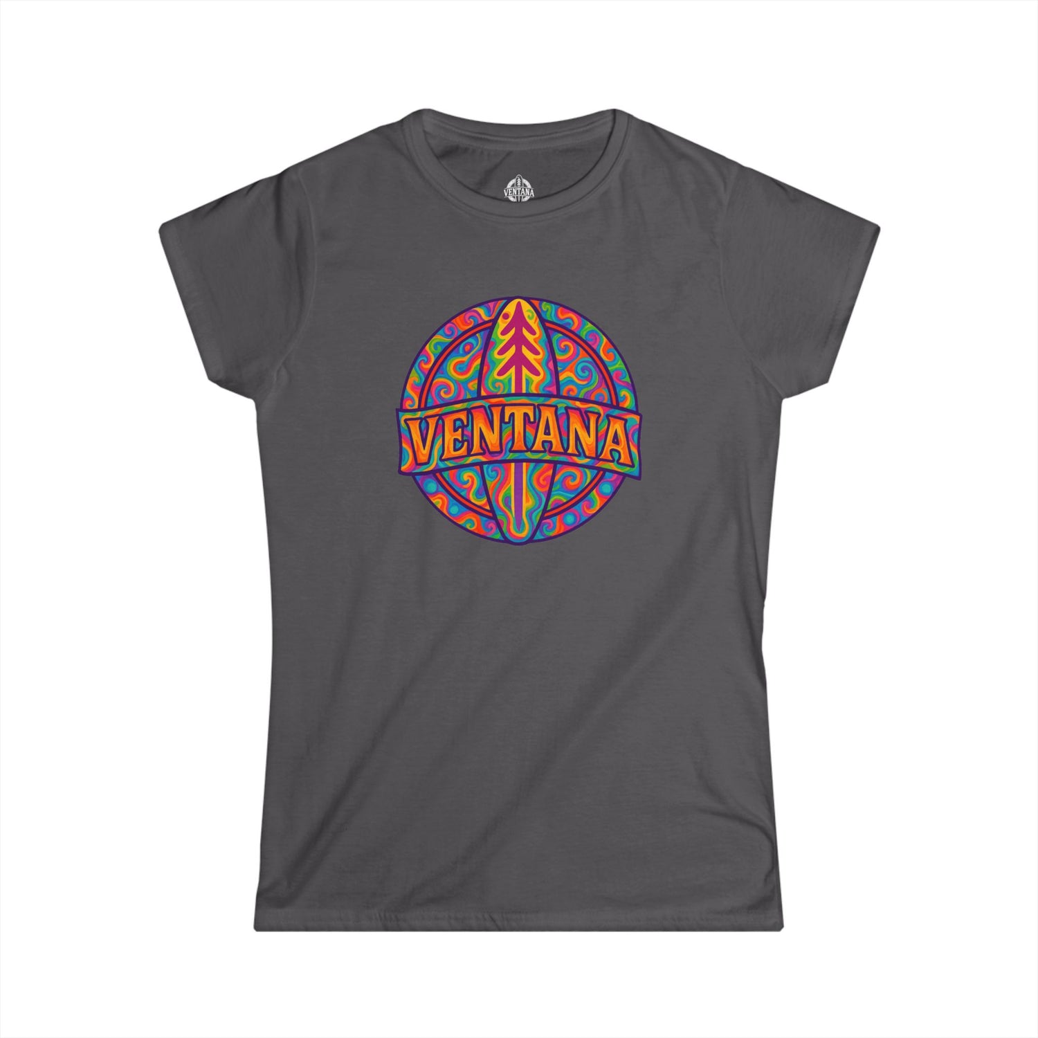 Ventana Psychedelic Treefish Logo - Women&