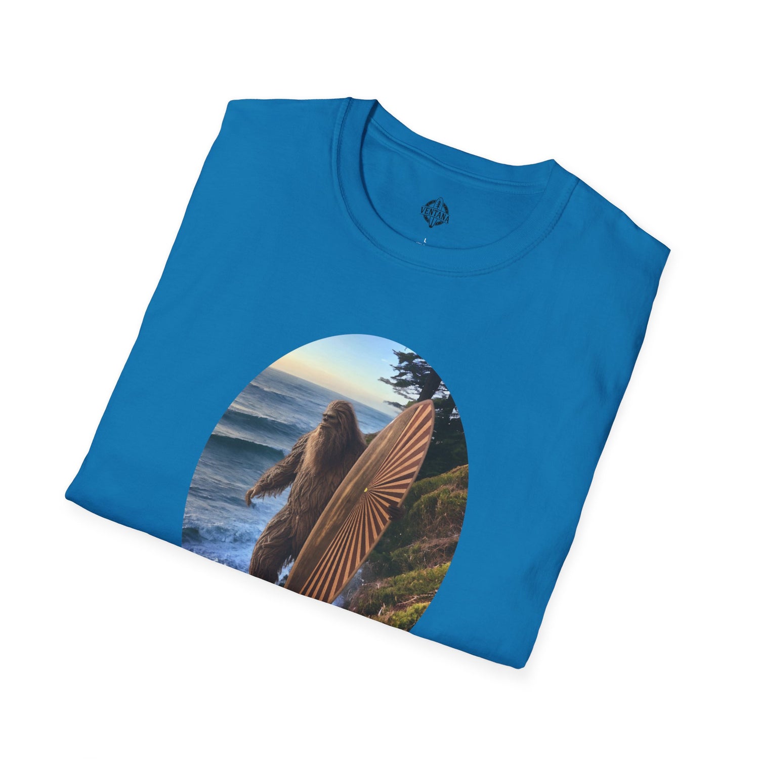 Ventana Real Surfsquatch Unisex - U.S. Cotton T-Shirt