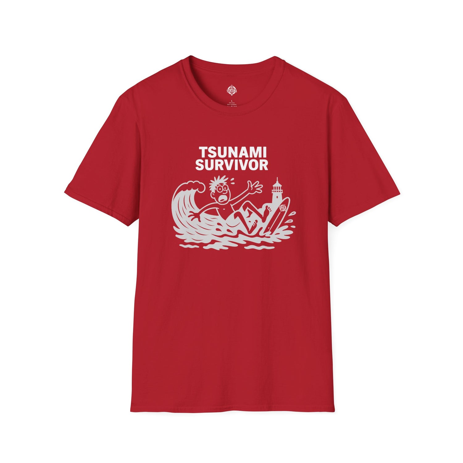 Tsunami Survivor Unisex - Soft Style U.S. Cotton T-Shirt