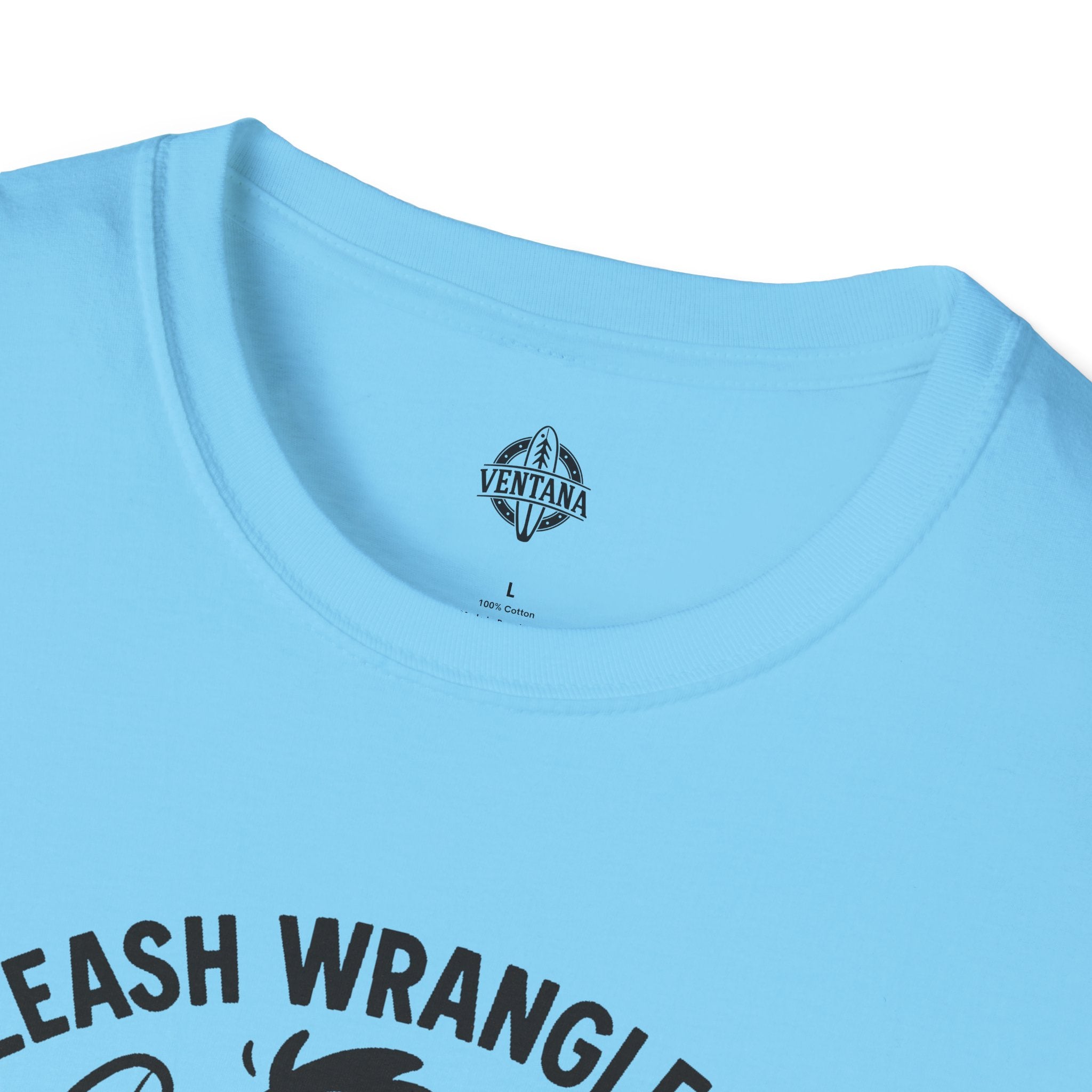 Leash Wranglers Surf Team Unisex - Soft Style U.S. Cotton T-Shirt