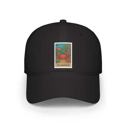 Crab Lotería Unisex - 100% Cotton Baseball Cap (El Cangrejo)