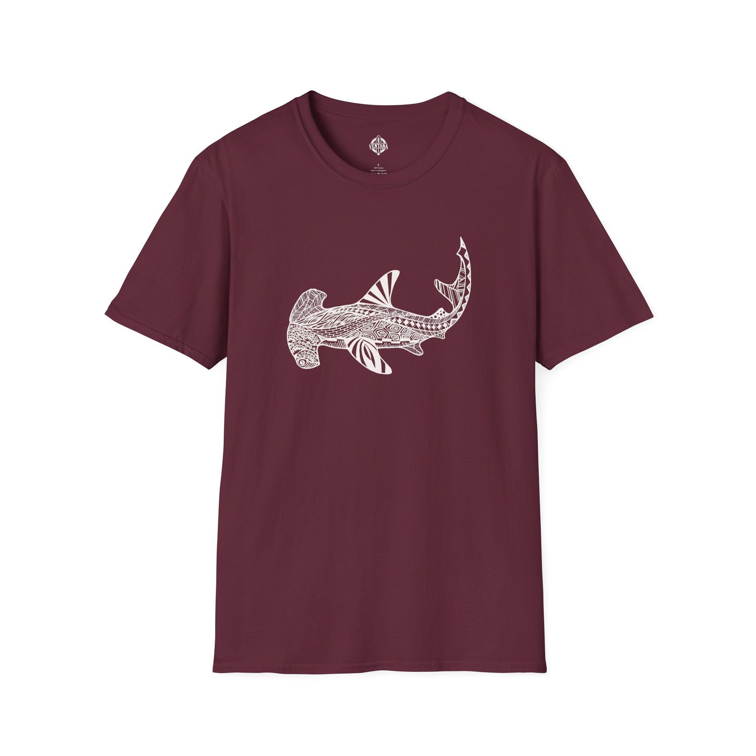 Ventangle Hammerhead Unisex - Soft Style U.S. Cotton T-Shirt