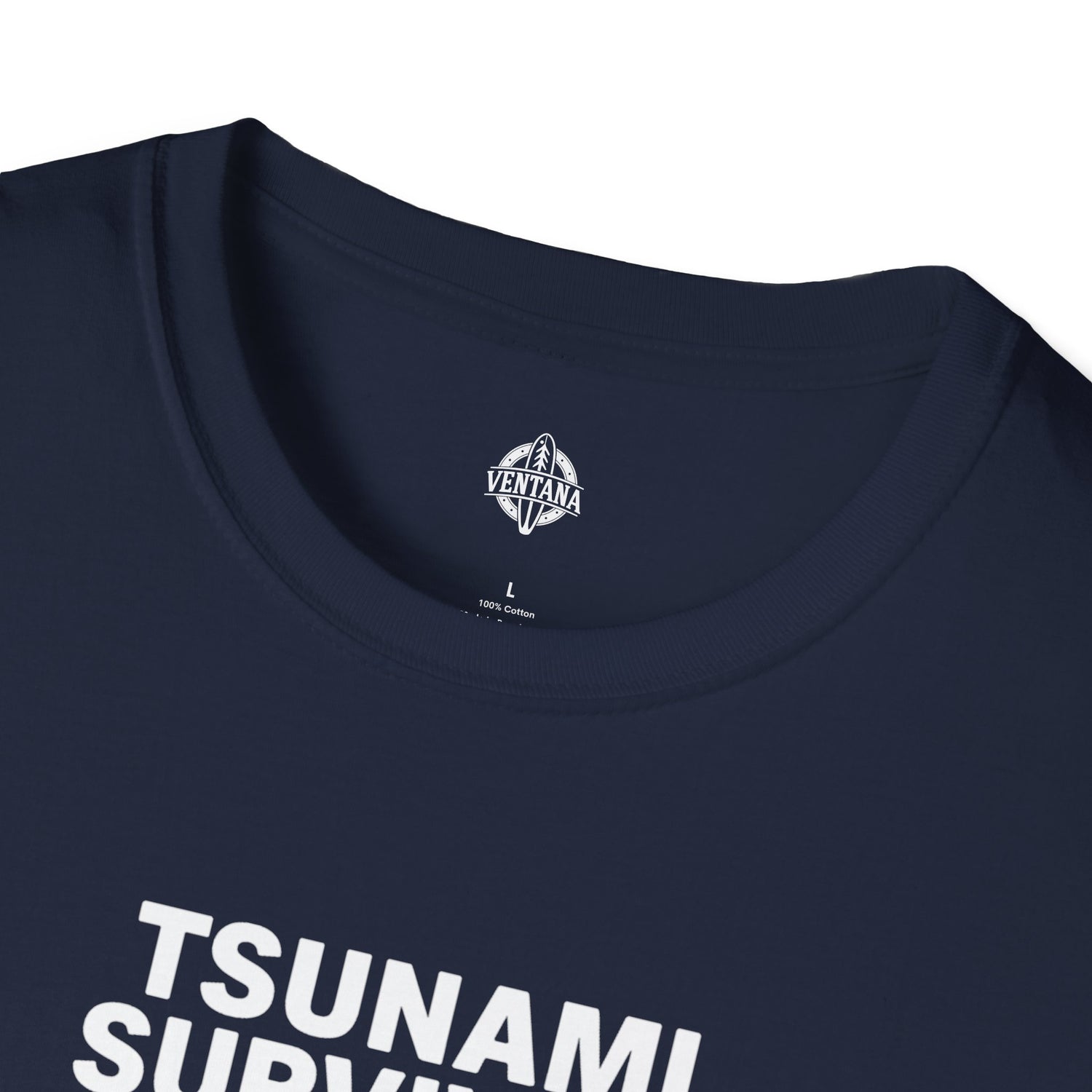 Tsunami Survivor Unisex - Soft Style U.S. Cotton T-Shirt