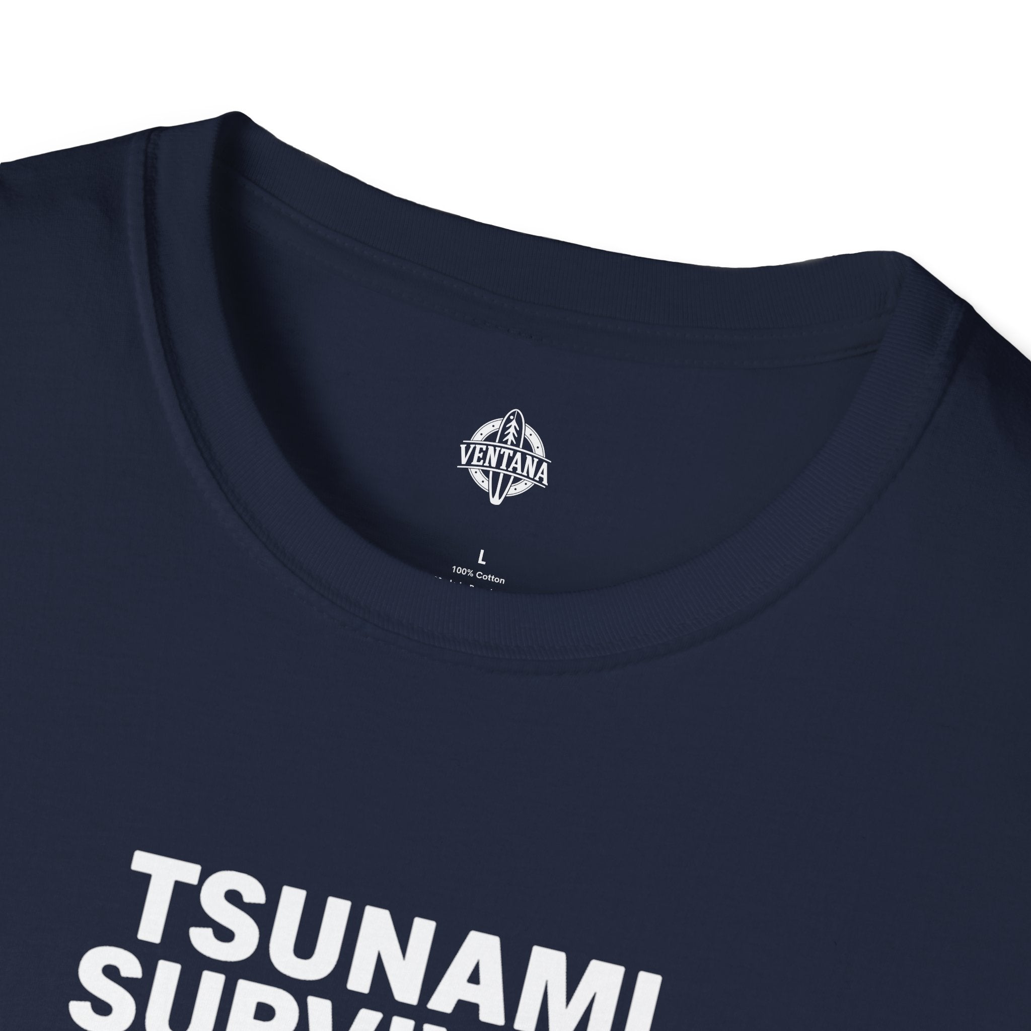 Tsunami Survivor Unisex - Soft Style U.S. Cotton T-Shirt