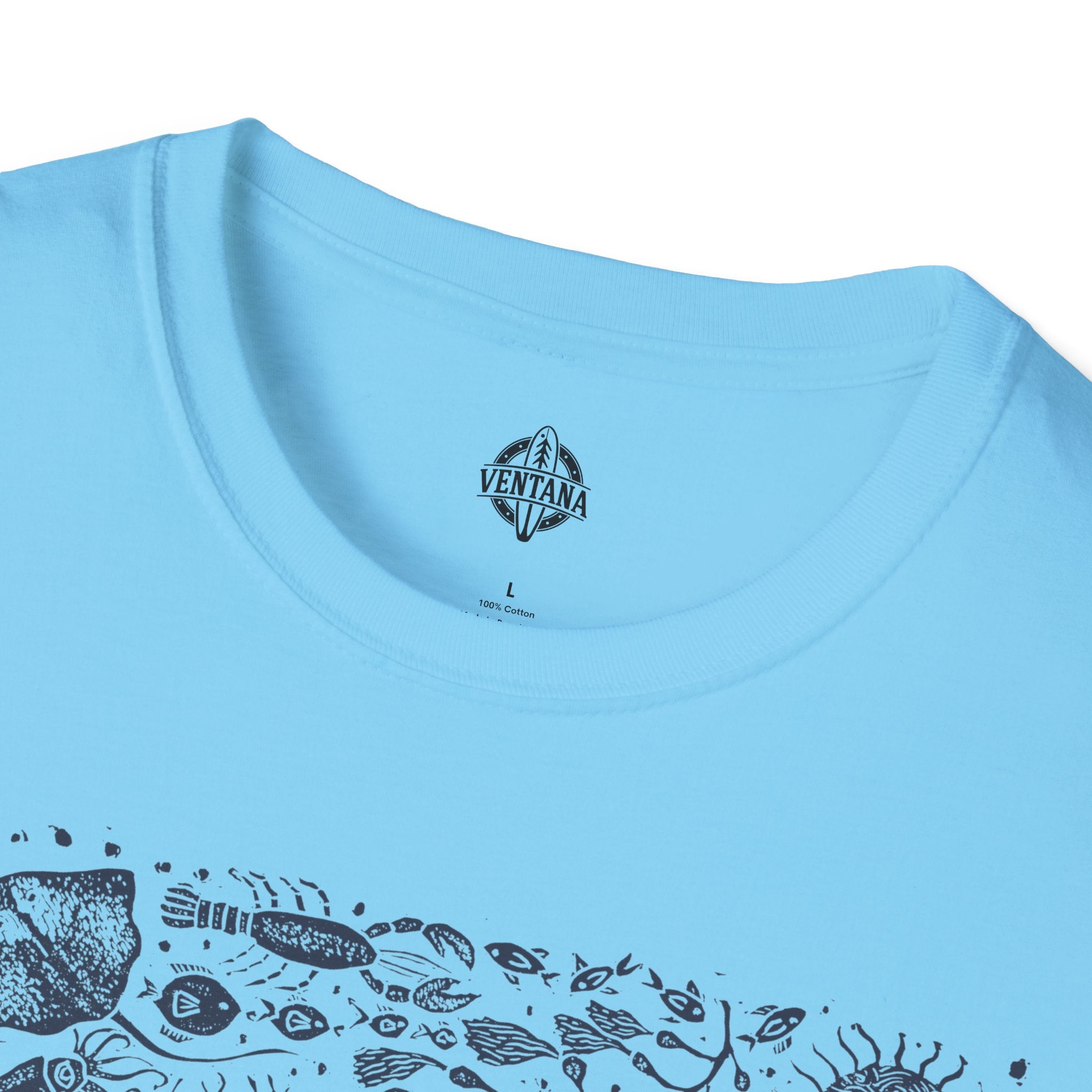 Ventana Marine Life by Lili Arnold Unisex - Soft Style U.S. Cotton T-Shirt