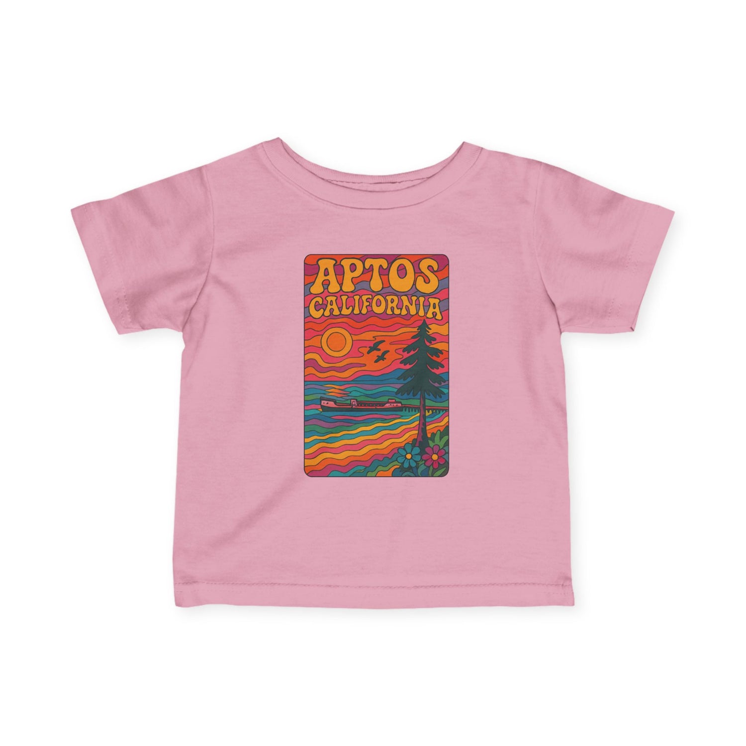 Aptos California Psychedelic - Infant 100% Cotton T-Shirt