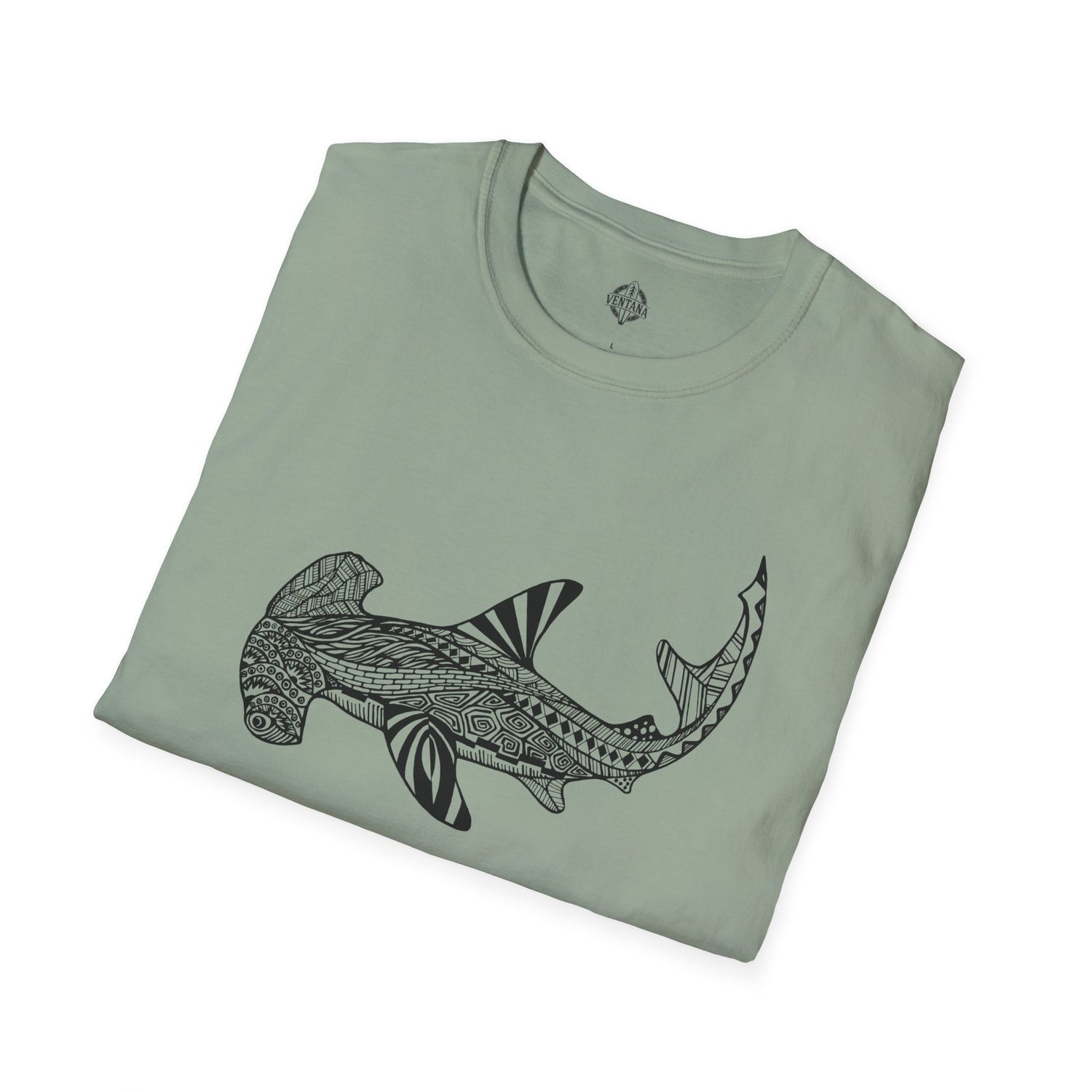 Ventangle Hammerhead Unisex - Soft Style U.S. Cotton T-Shirt