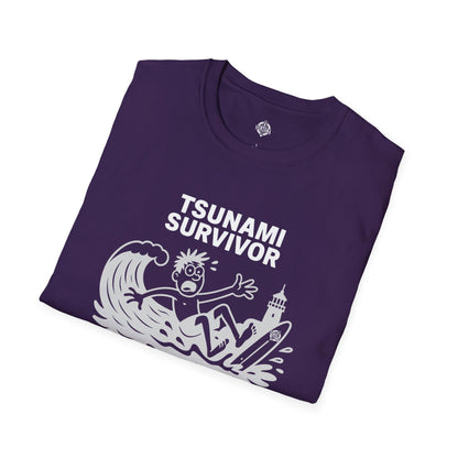 Tsunami Survivor Unisex - Soft Style U.S. Cotton T-Shirt