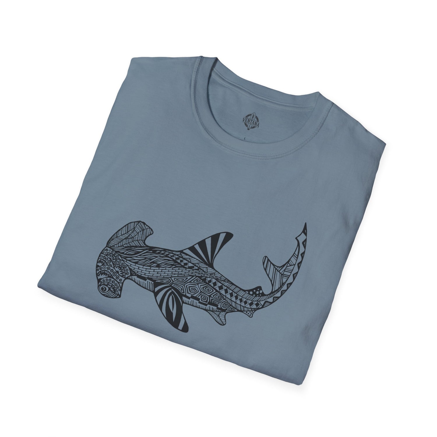 Ventangle Hammerhead Unisex - Soft Style U.S. Cotton T-Shirt