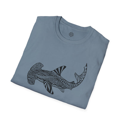 Ventangle Hammerhead Unisex - Soft Style U.S. Cotton T-Shirt