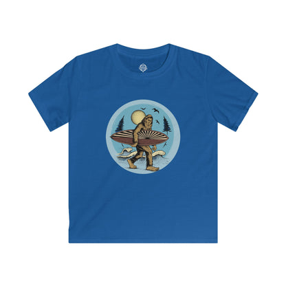 Ventana Sufsquatch by Thiago Bianchini Kids - Soft Style U.S. Cotton T-Shirt