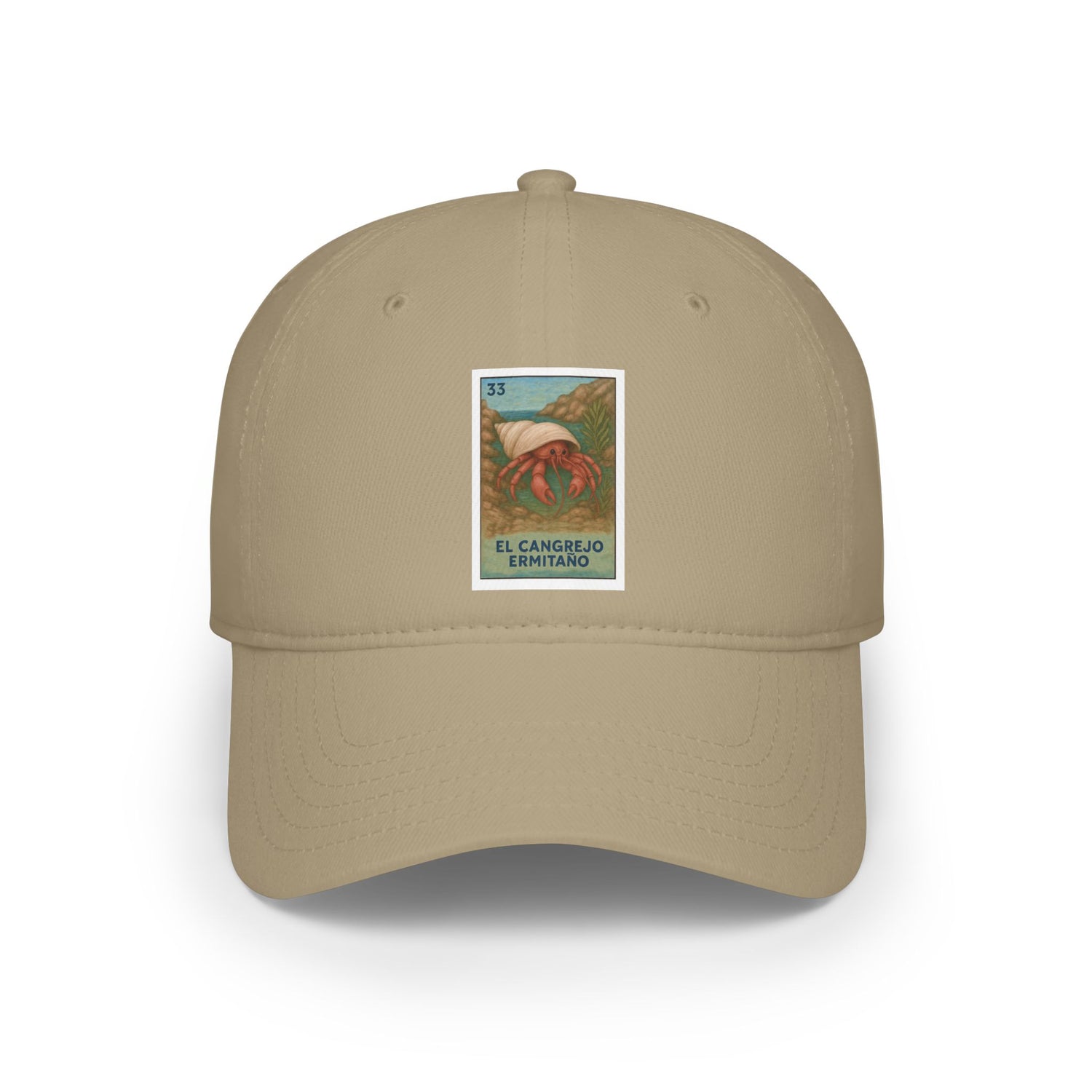 Hermit Crab Lotería Unisex - 100% Cotton Baseball Cap (El Cangrejo Ermitaño)