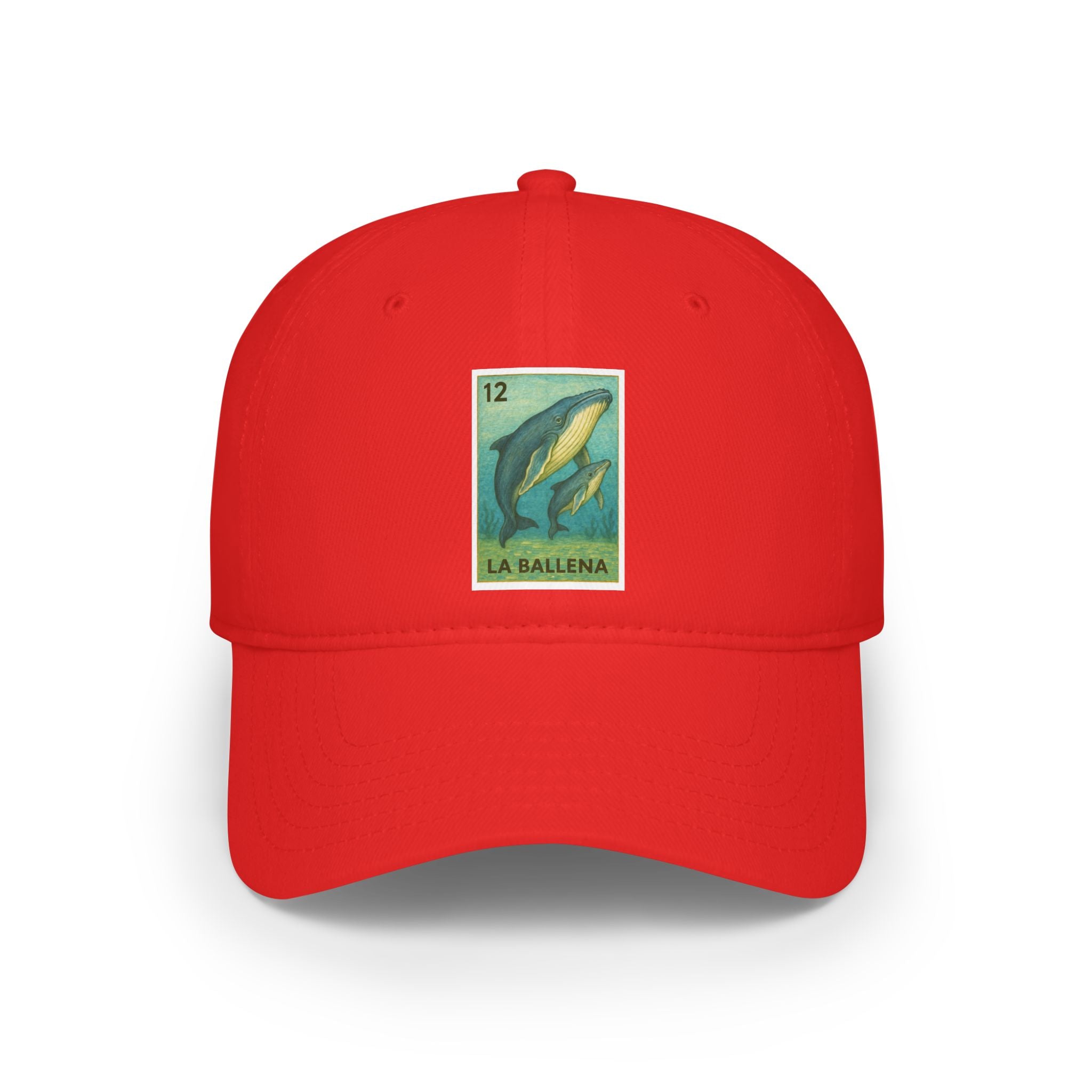 Whale Lotería Unisex - 100% Cotton Baseball Cap (La Ballena)