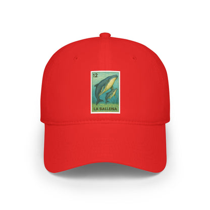 Whale Lotería Unisex - 100% Cotton Baseball Cap (La Ballena)