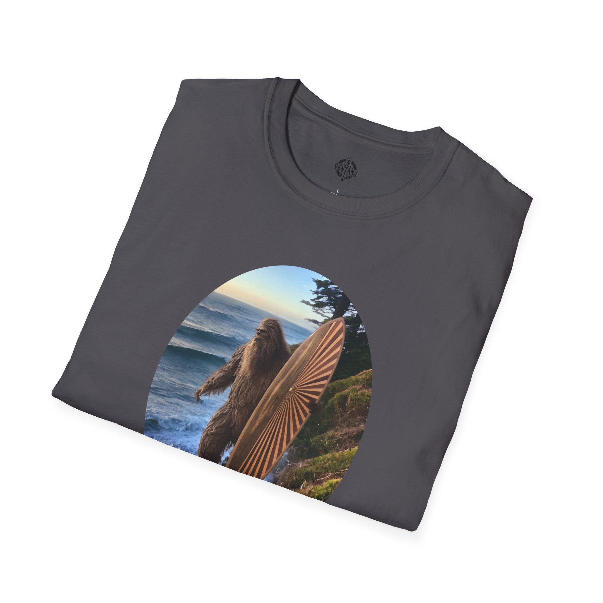 Ventana Real Surfsquatch Unisex - U.S. Cotton T-Shirt