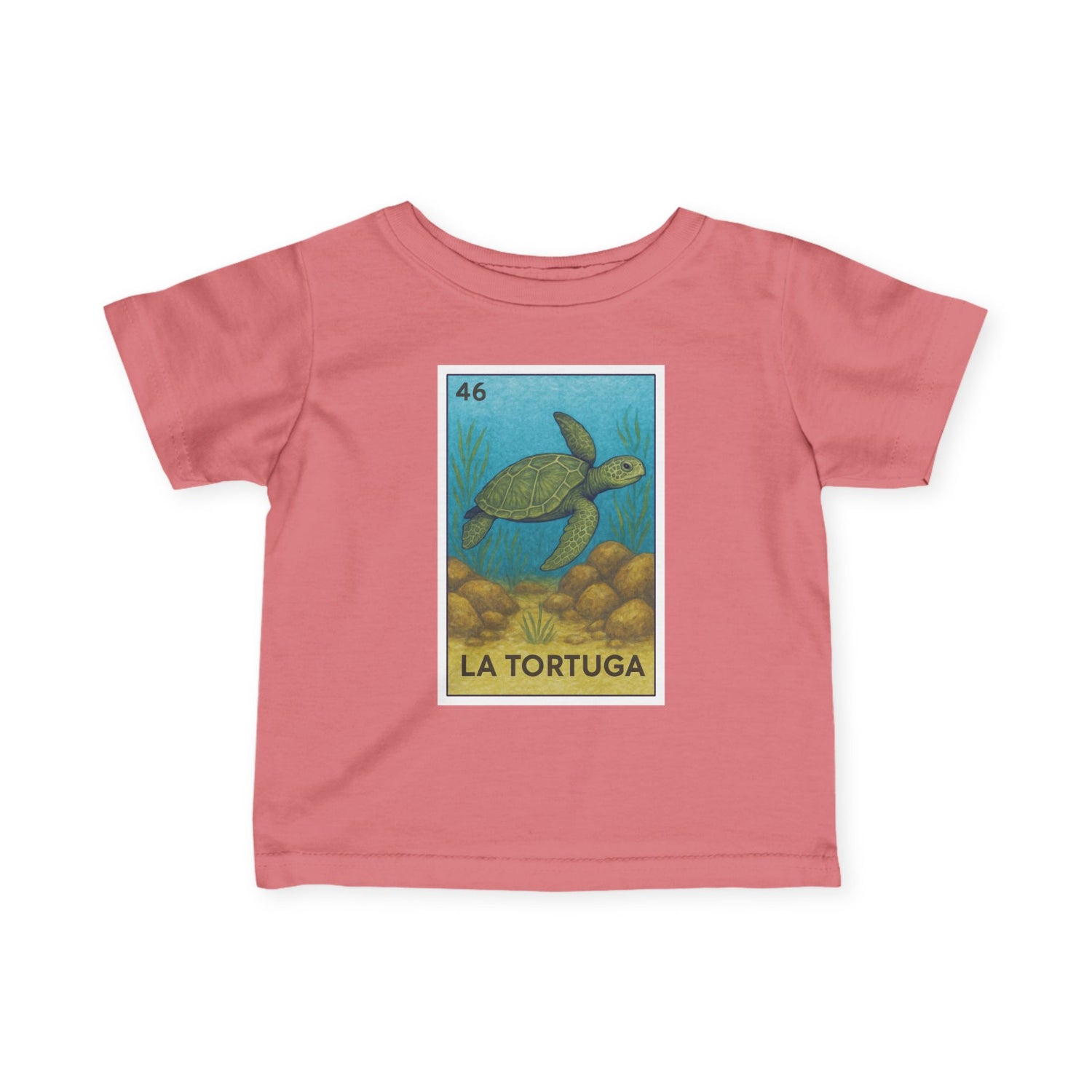 Turtle Lotería - Infant 100% Cotton T-Shirt (La Tortuga)