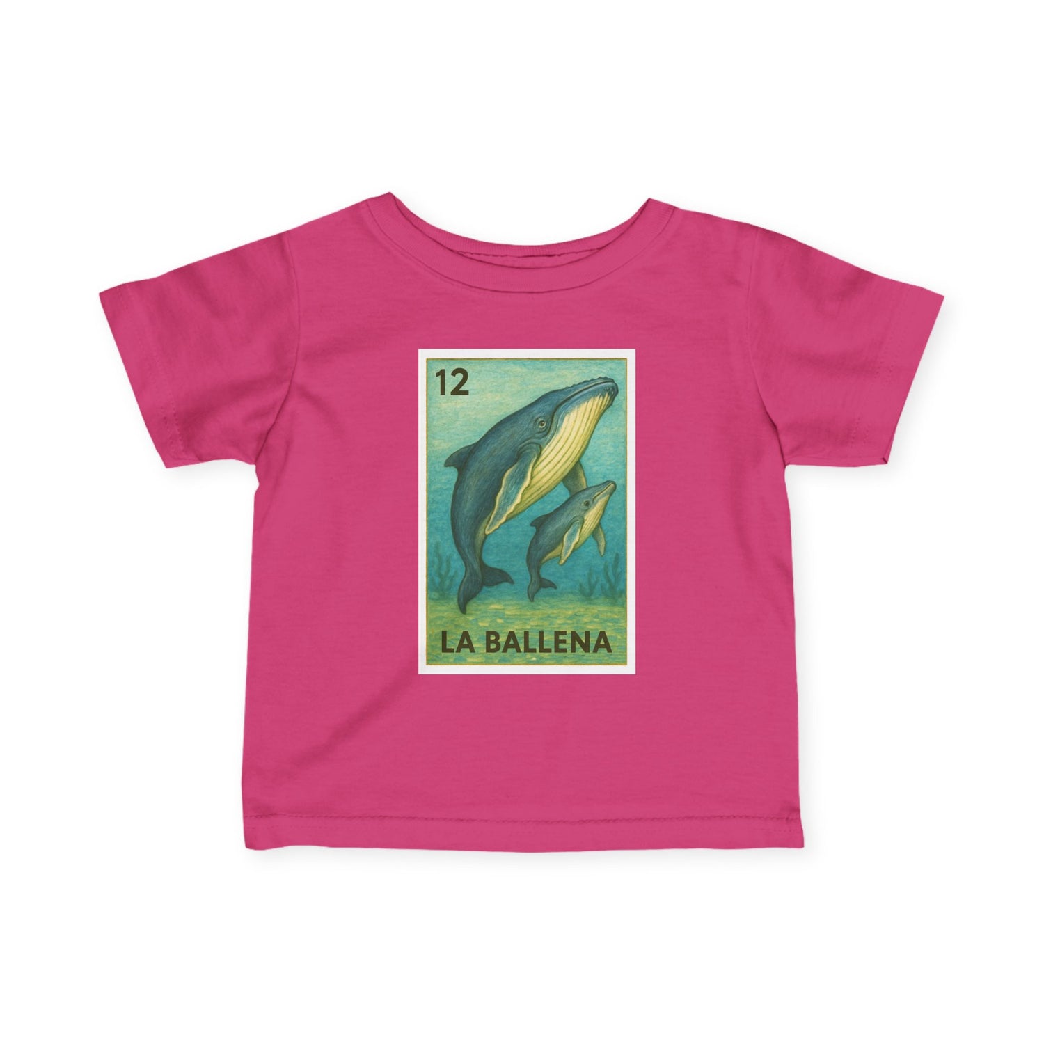 Whale Lotería - Infant 100% Cotton T-Shirt (La Ballena)