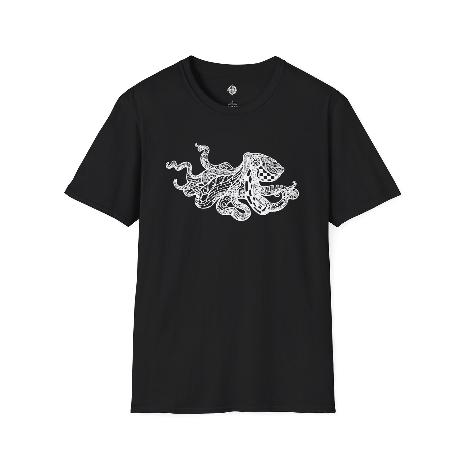Ventangle Octopus Unisex - Soft Style U.S. Cotton T-Shirt