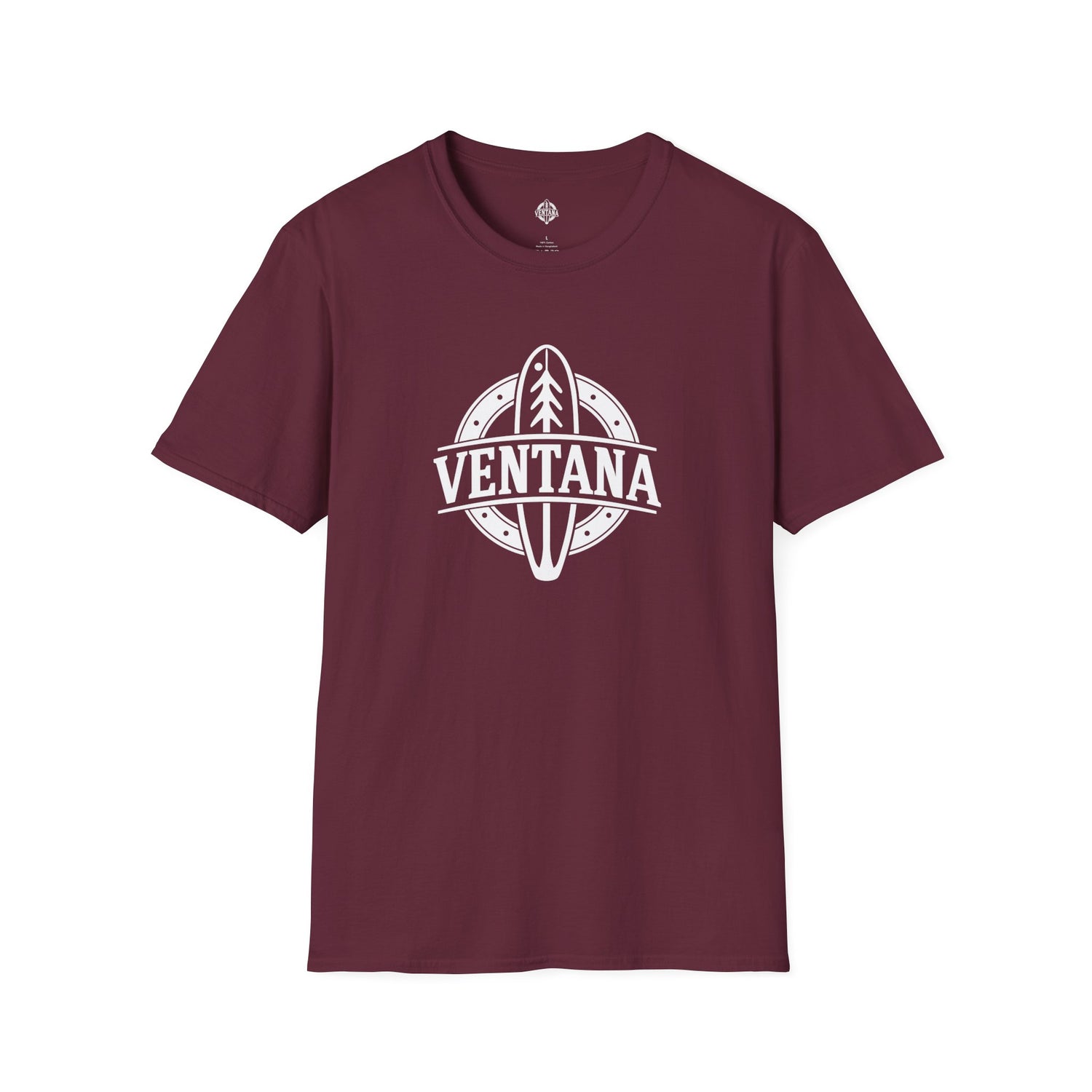 Ventana Treefish Logo Unisex - Soft Style U.S. Cotton T-Shirt