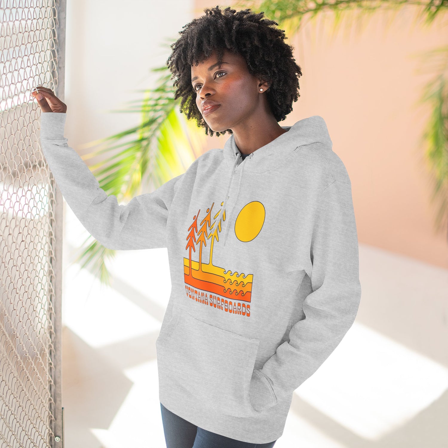 Ventana Circa 78 Unisex - Pull-Over Cotton Blend Fleece Hoodie