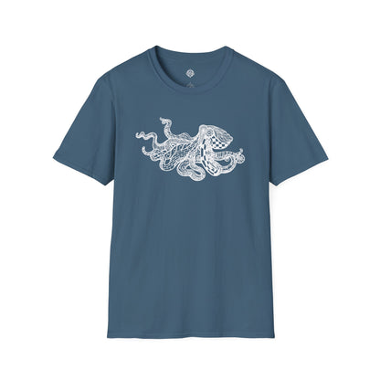 Ventangle Octopus Unisex - Soft Style U.S. Cotton T-Shirt