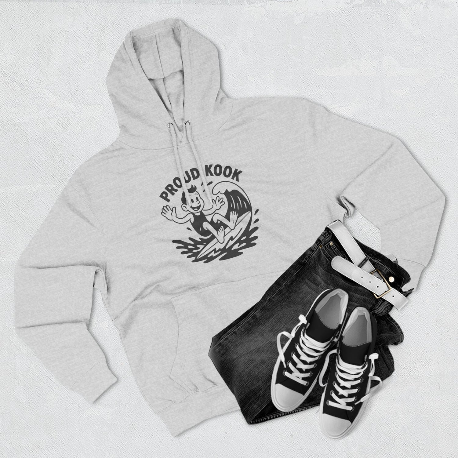 Proud Kook Unisex - Pull-Over Cotton Blend Fleece Hoodie
