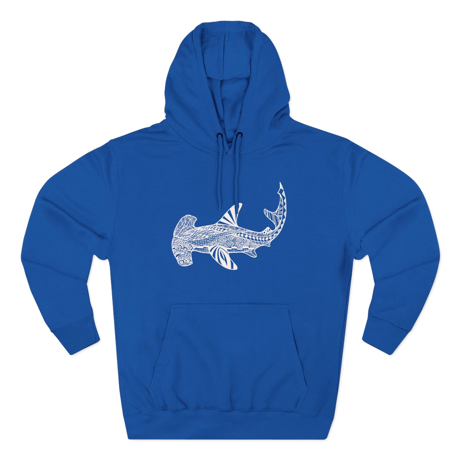 Ventangle Hammerhead Unisex - Pull-Over Cotton Blend Fleece Hoodie